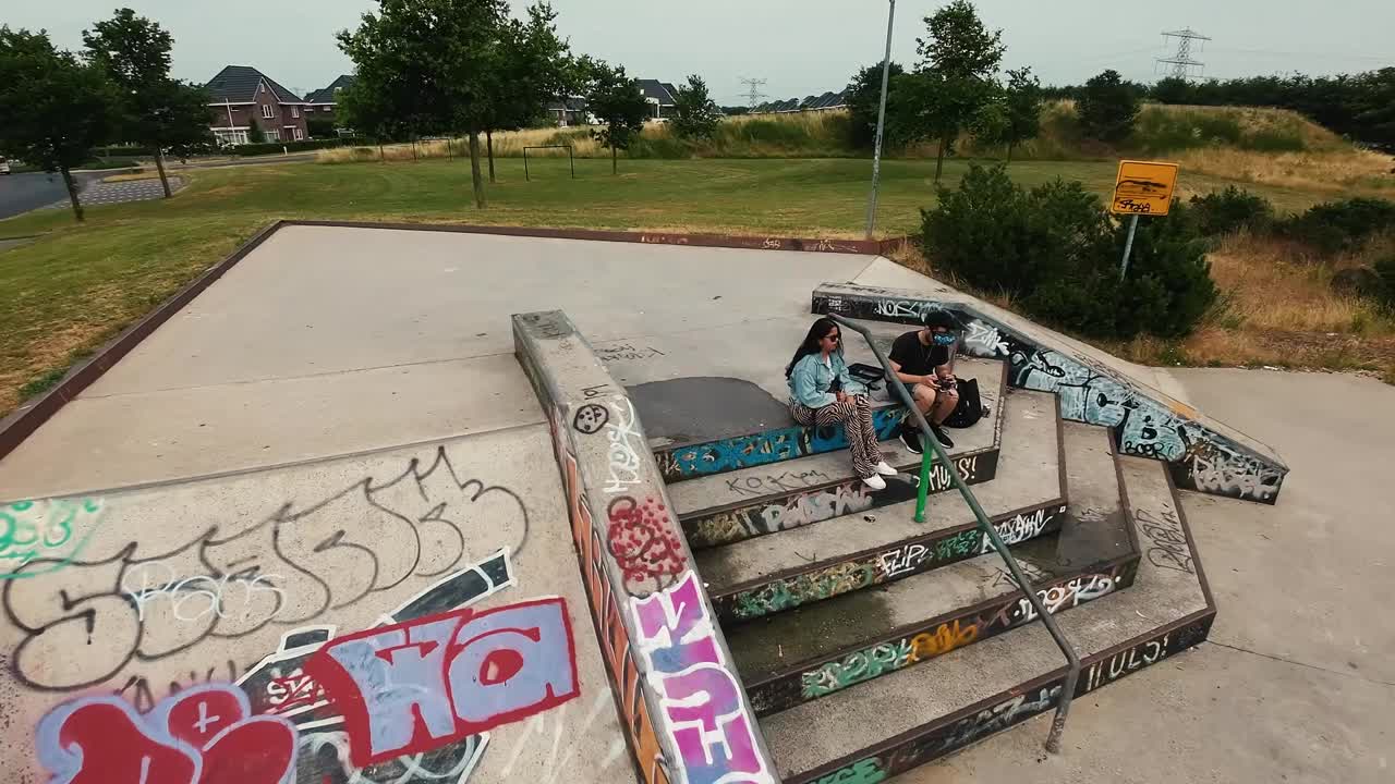 Drone skatepark